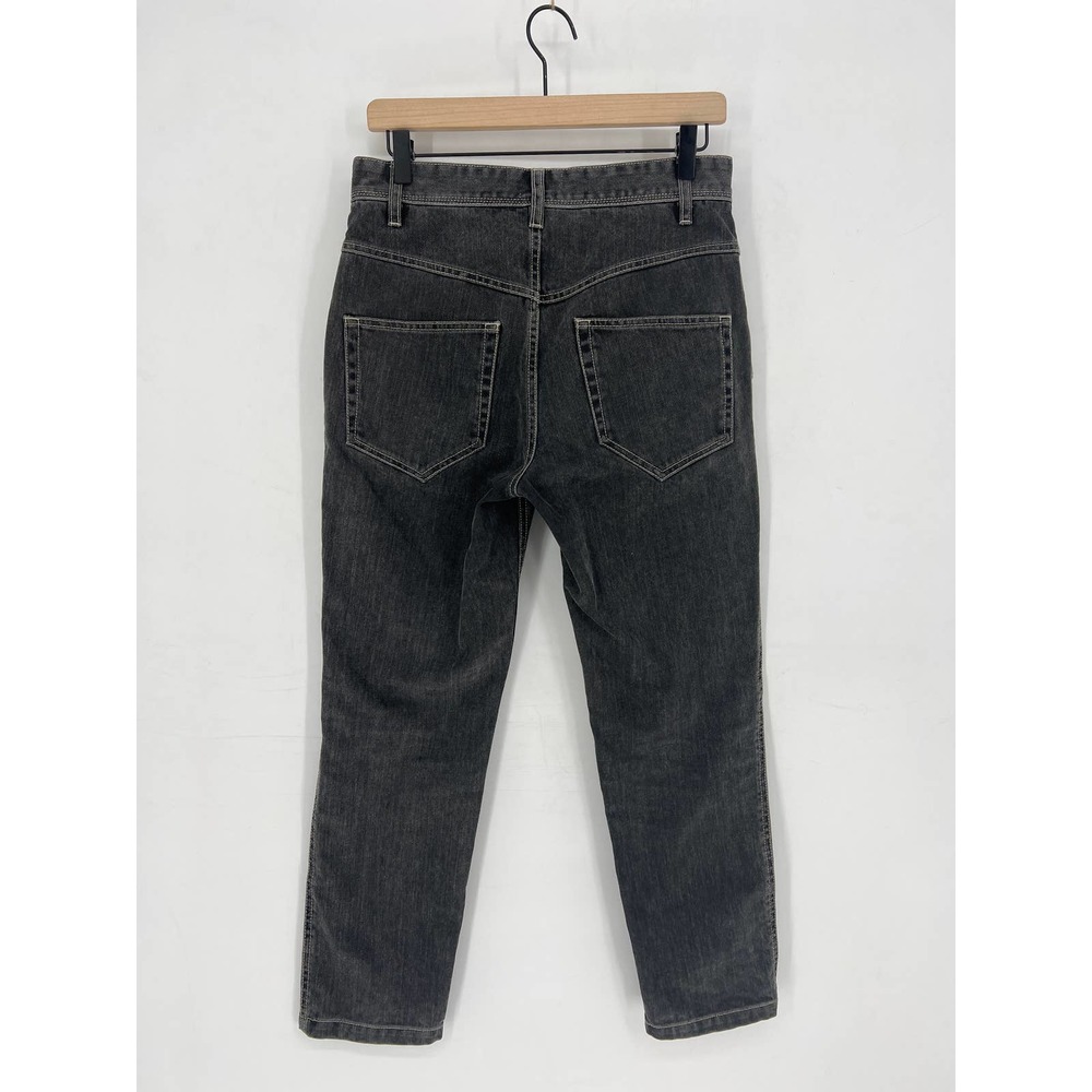 Etoile Isabel Marant Gray Seamed Slit Front Jeans - Picture 10 of 13